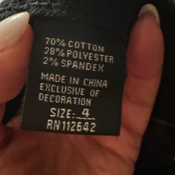 Tala black distressed skinny jeans size 4 - Picture 10 of 10